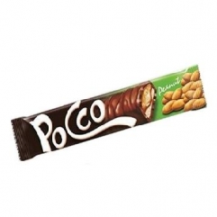 POCCO bar with caramel and hazelnuts 20gr