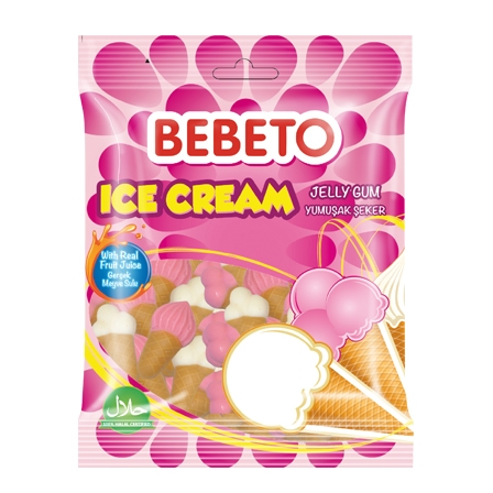 BEBETO  ICE CREAM  hanging 30gr